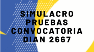 Simulacro Pruebas Convocatoria DIAN 2667